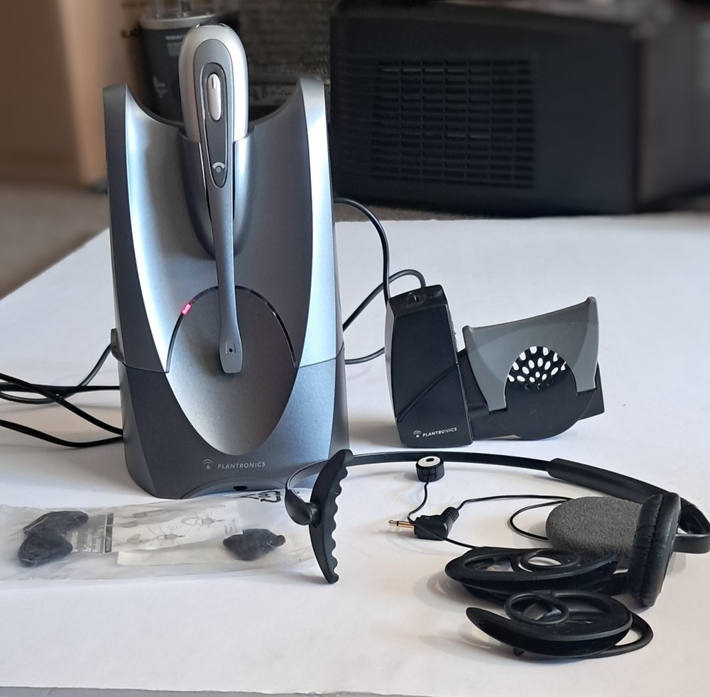 Plantronics Wireless Office Headset System Wireless Hands-Free