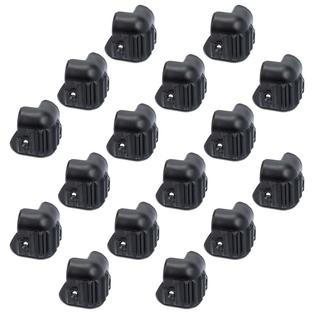 Speaker Corner Protectors 16Pcs Black for Collision Prevention