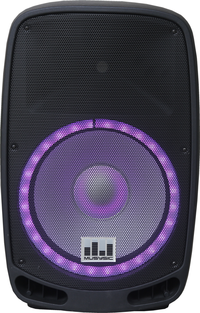 Professional 2000W Power DJ PA Bluetooth 15" Speaker - Link 2 speaker Wirelessly