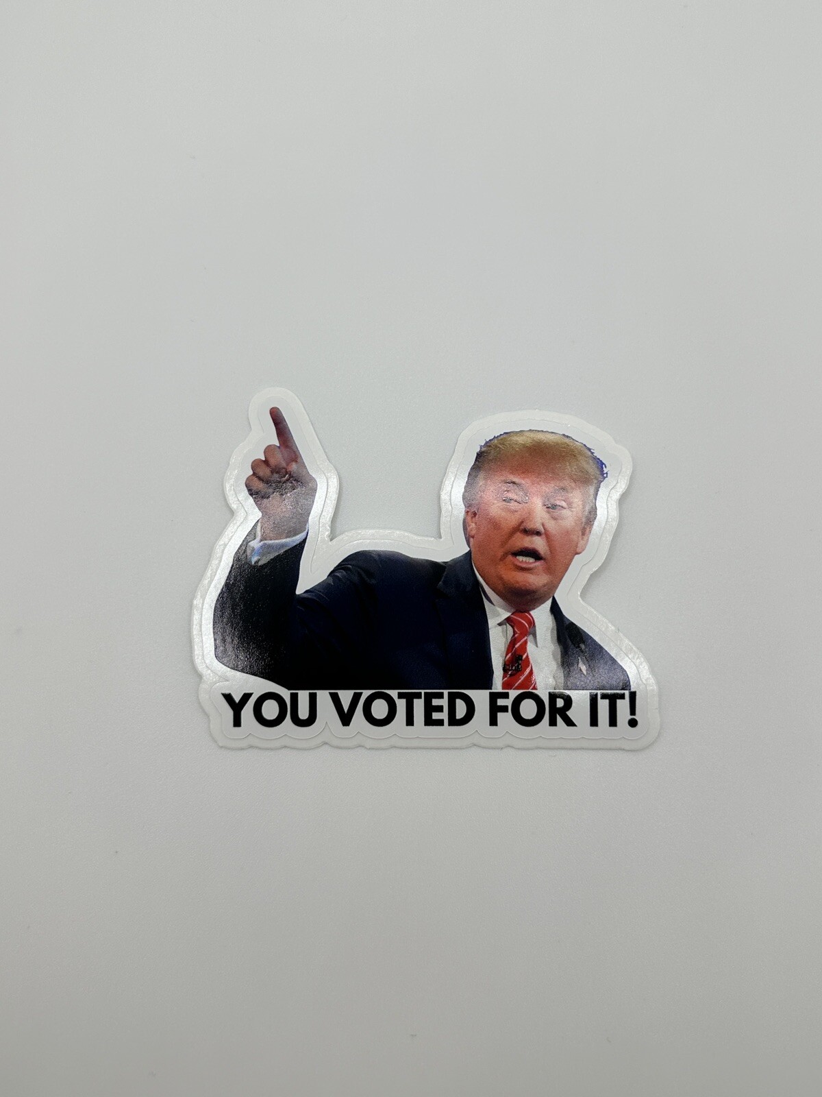 You Voted For It Anti-Trump Inflation Stickers for Grocery Prices Gas Pumps