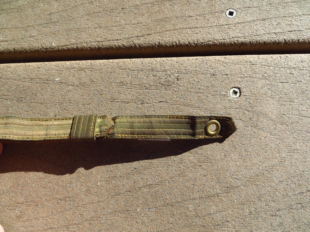 WW2 USN US Navy Hat Cap Adjustable Bullion Chinstrap Strap