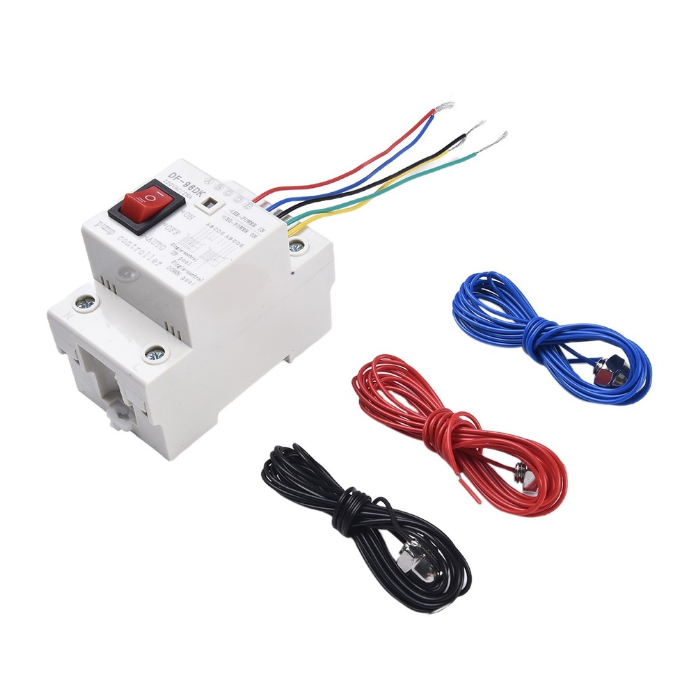 Efficient Water Pump Control Switch with Dual Modes and Indicator Lights