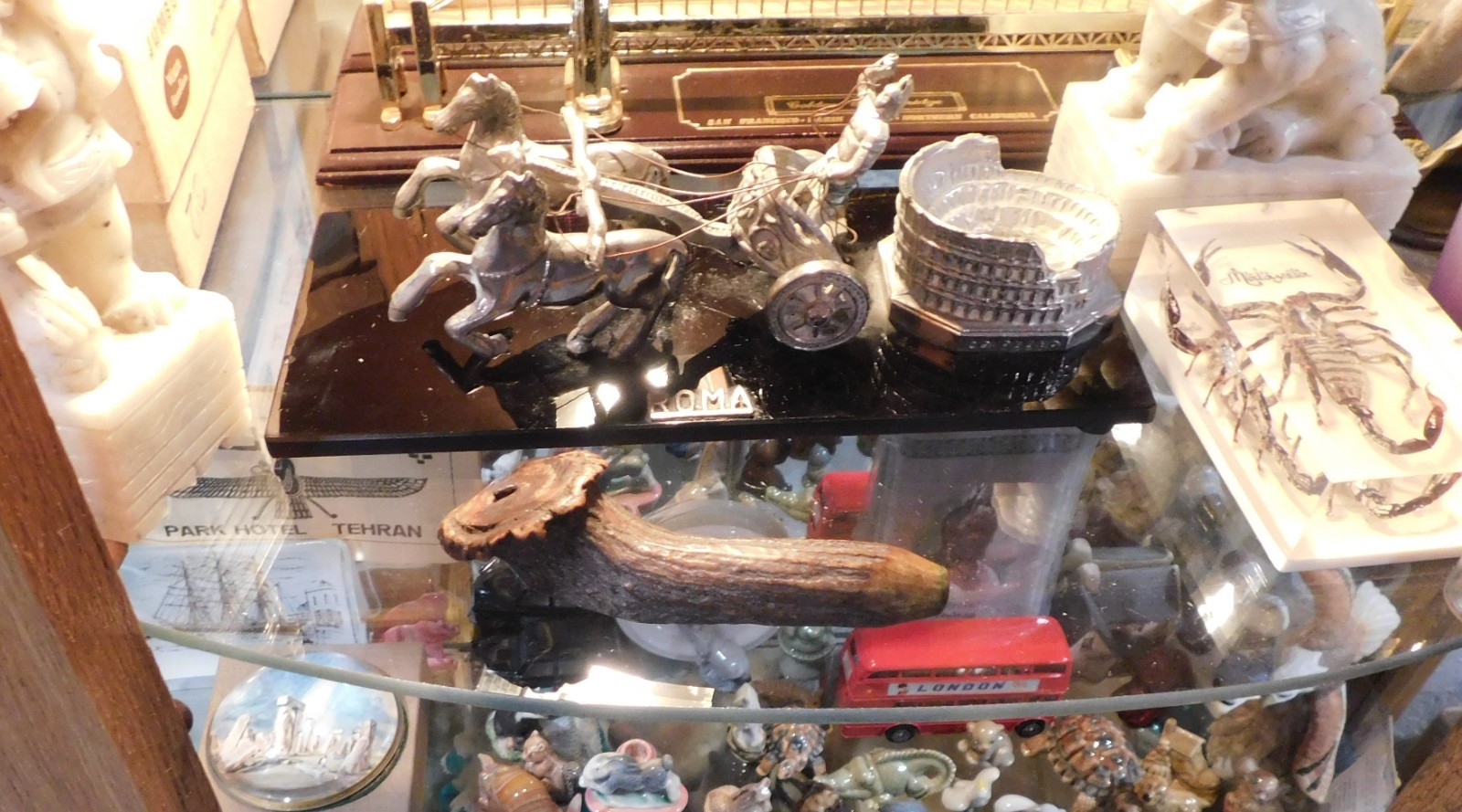 Fossilized Ice Age Deer antler in remarkable condition