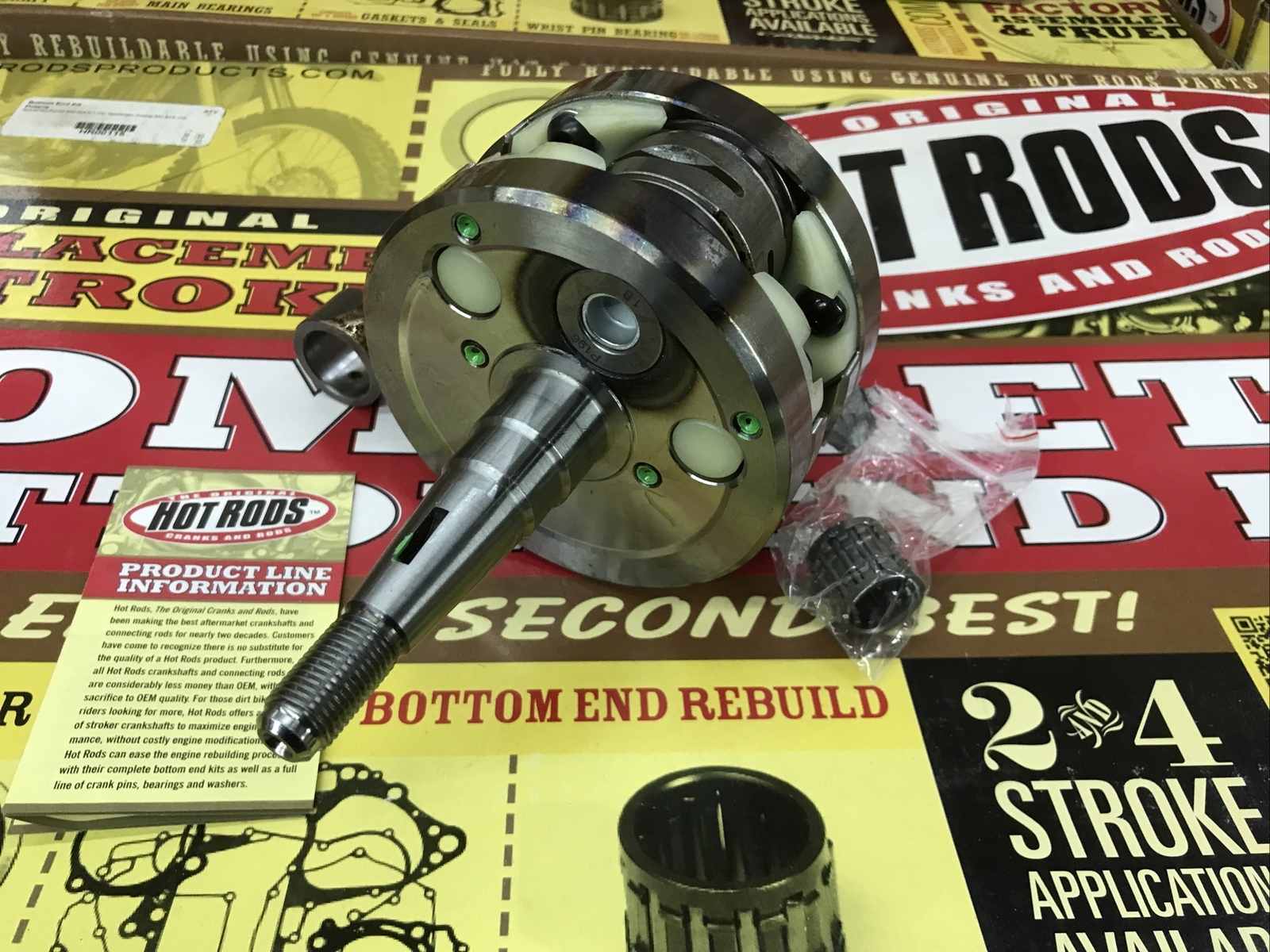 2005-2022 Yamaha YZ125 YZ 125 Hot Rods Crankshaft Bottom End Kit 4054 rod crank