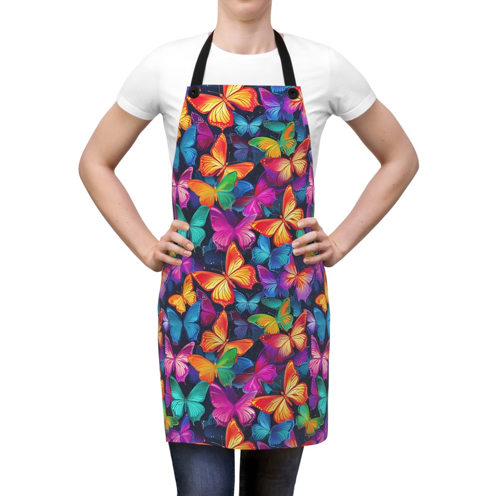 Butterfly Apron, colorful