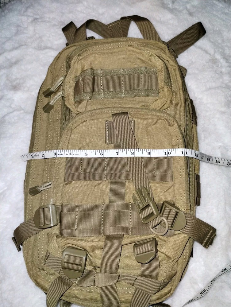 Condor Compact Assault Pack MOLLE Rucksack Hydration Army Backpack Coyote Brown