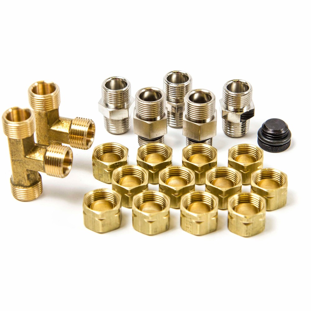 SeaStar Solutions HF6010 ORB Fitting Kit Add-A-Helm or Auto-Pilot