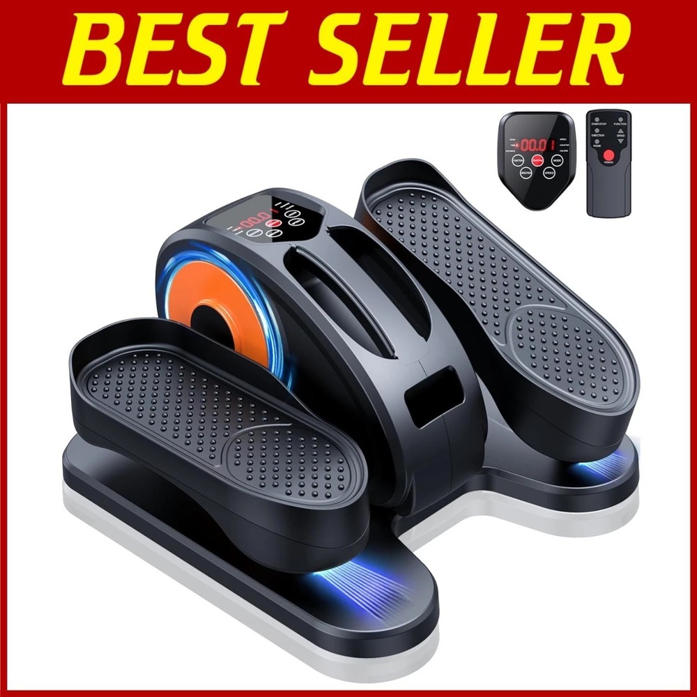 Portable Electric Under Desk Elliptical - Quiet & Adjustable