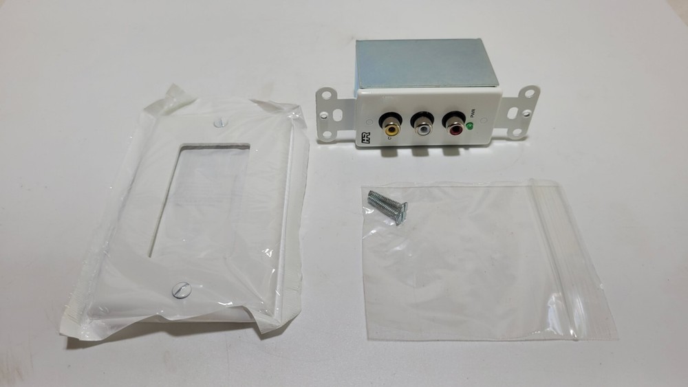 Hall Industries VSA-C-DP Composite + Audio Input Decora Plate for VSA System