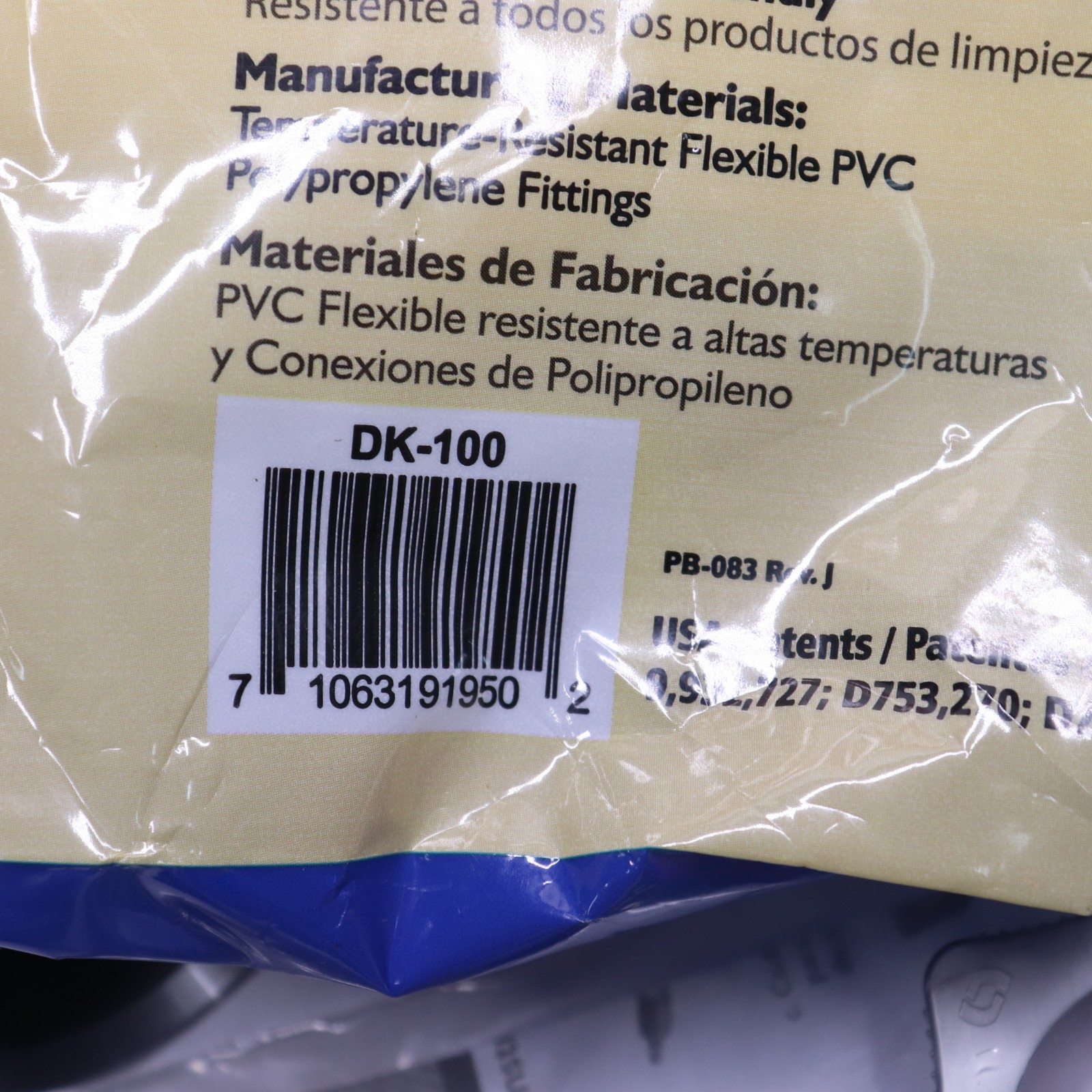 SnappyTrap All-in-One Kitchen Sink Drain Kit PVC Chrome 1-1/2 DK-100