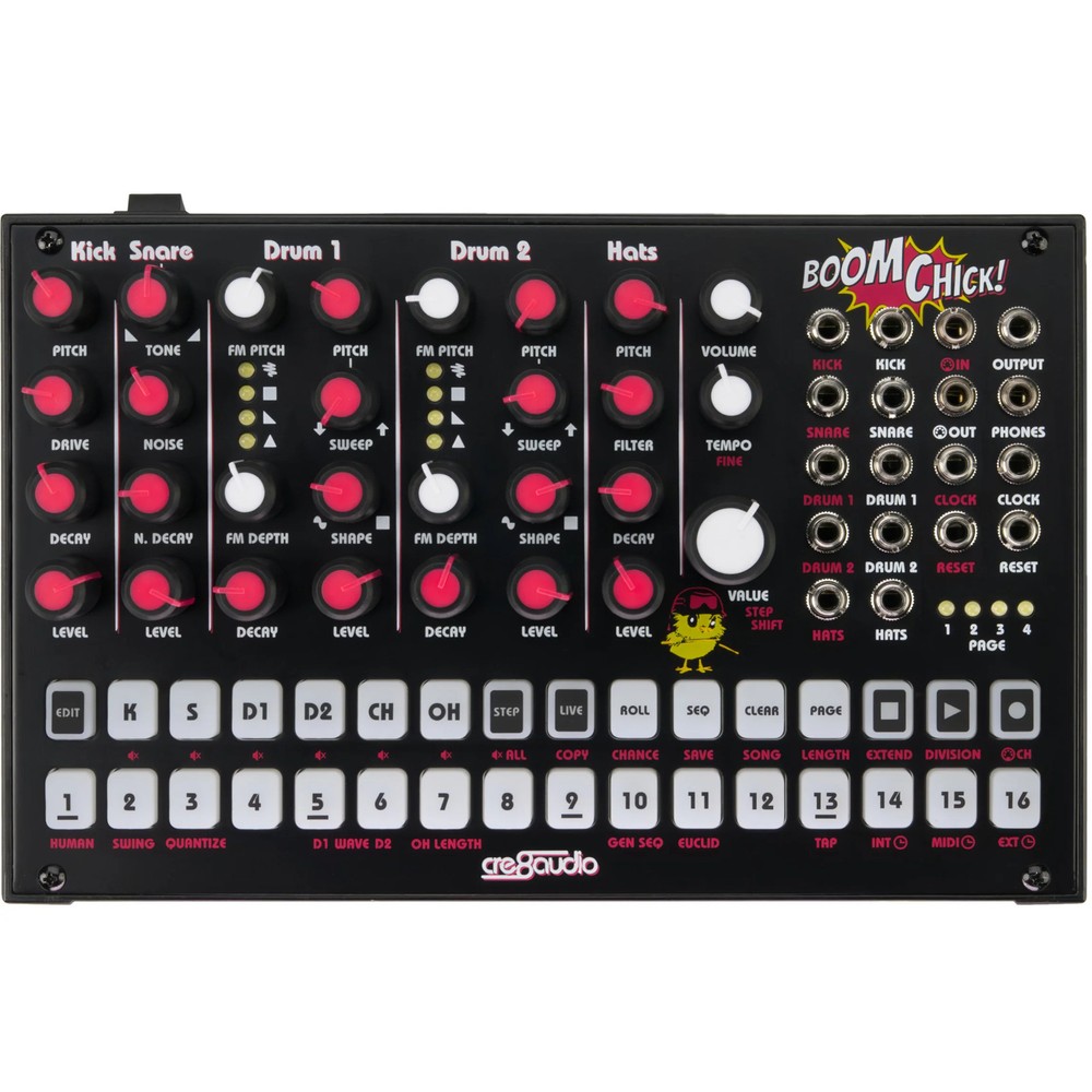 Cre8Audio Boom Chick Pure Analog Drum Machine