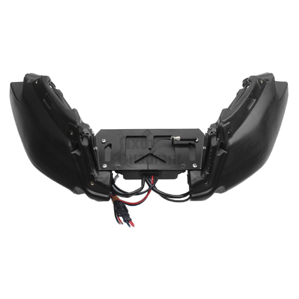 Black Inner Fairing Audio Kit For Harley Softail Lowrider ST FXLRST 2022-2024 25