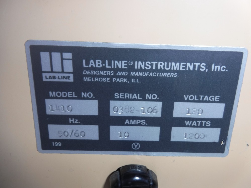 Lab-Line Instruments Inc. 1410 Electronic Timer