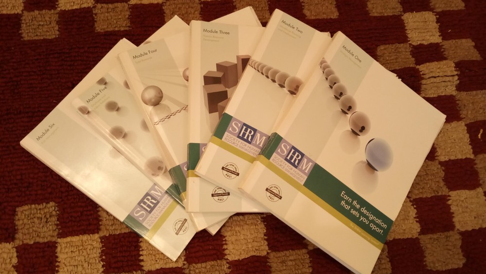 2008 SHRM Learning System Complete Set 1-6 PHR/SPHR Certification Prep Tool
