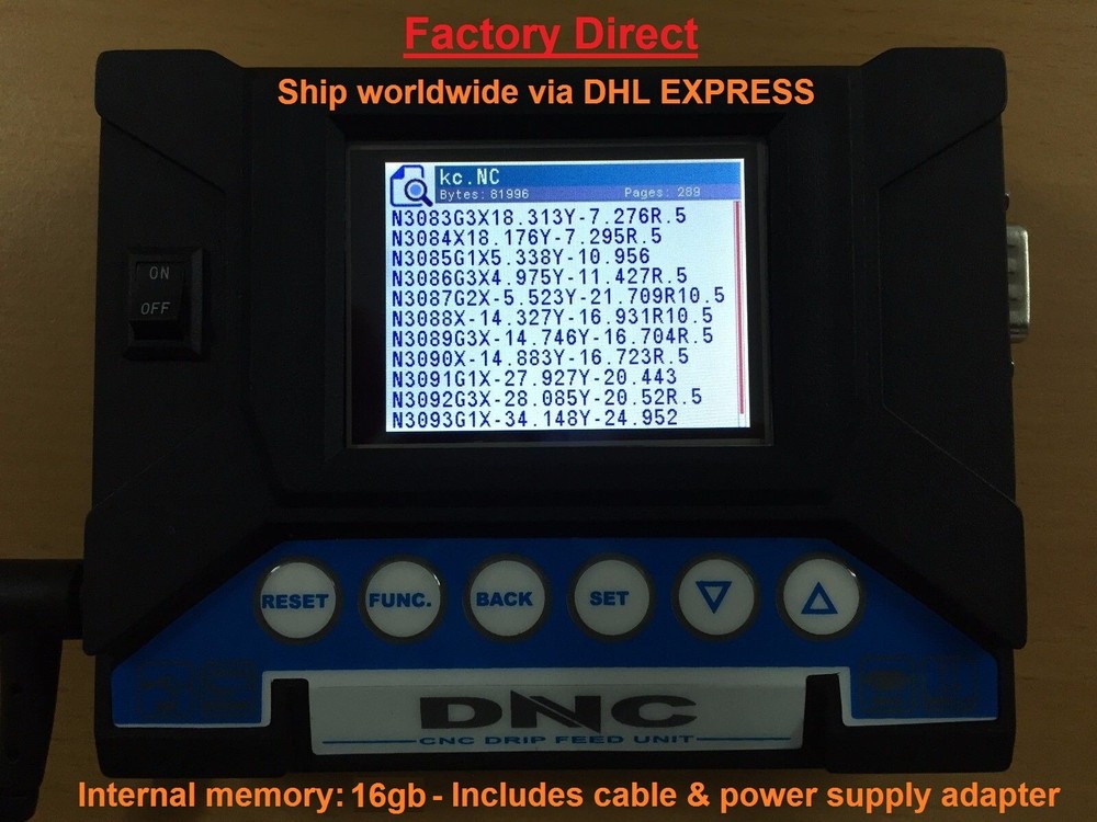 DNC TITAN, RS232 To USB Reader, Drip Feeder Device