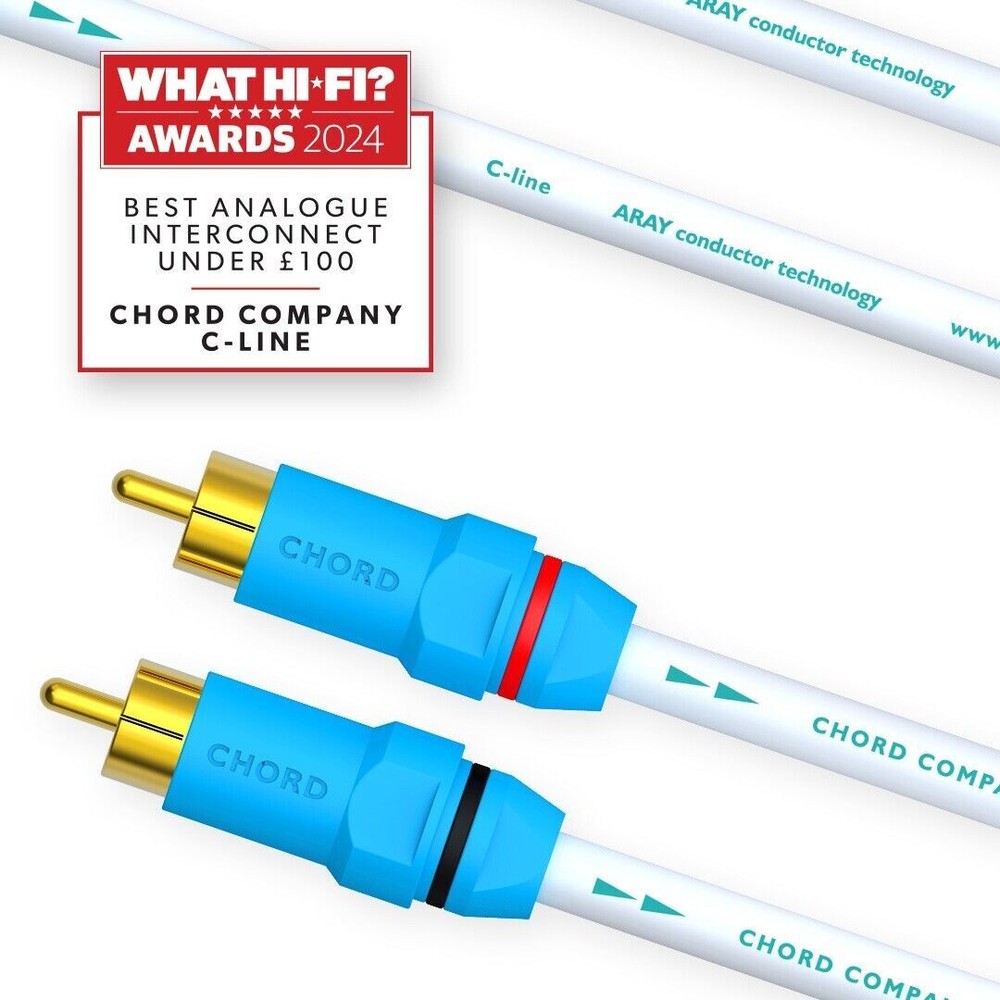 Chord C-Line Analogue Interconnect RCA Pair