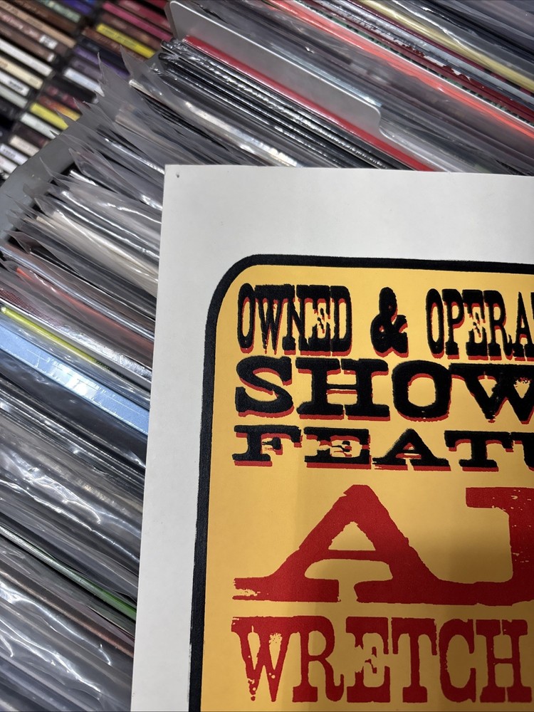 All Wretch Like Me Denver Original Concert Poster Lindsey Kuhn Signed & Number