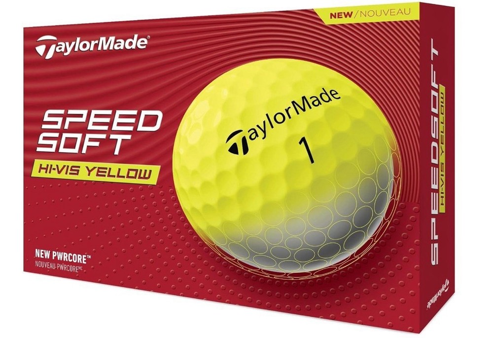 SpeedSoft Yellow Golf Balls _ColorYellow