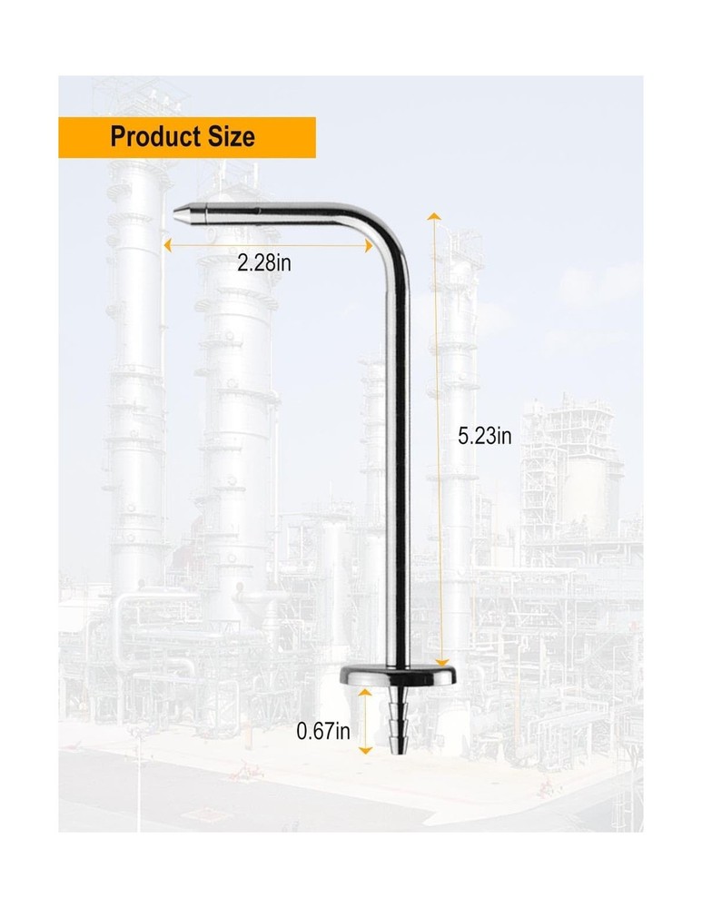 ZIBOO ASP2 Static Pressure Probes (Two-Pack)