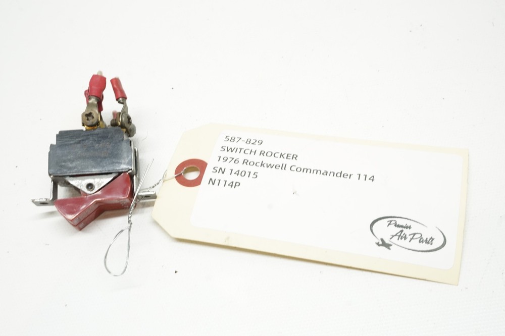 Rocker Switch P/N: 587-829