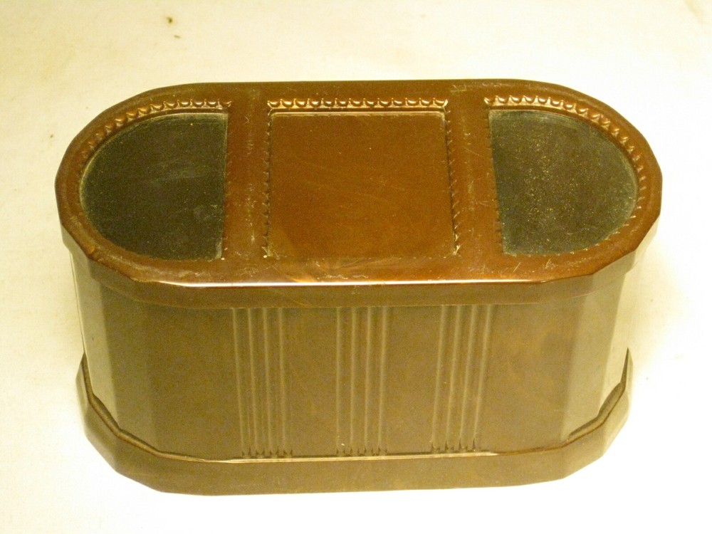 vintage Bakelite Cigarette holder container dispenser clear top automatic upside