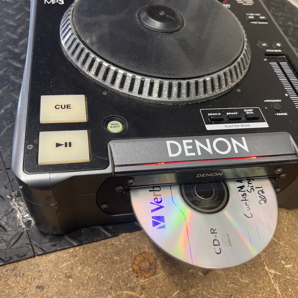 DENON DN-S3000 Digital Turntable CDJ Table Top DJ CD MP3 BlacK Tabletop Control