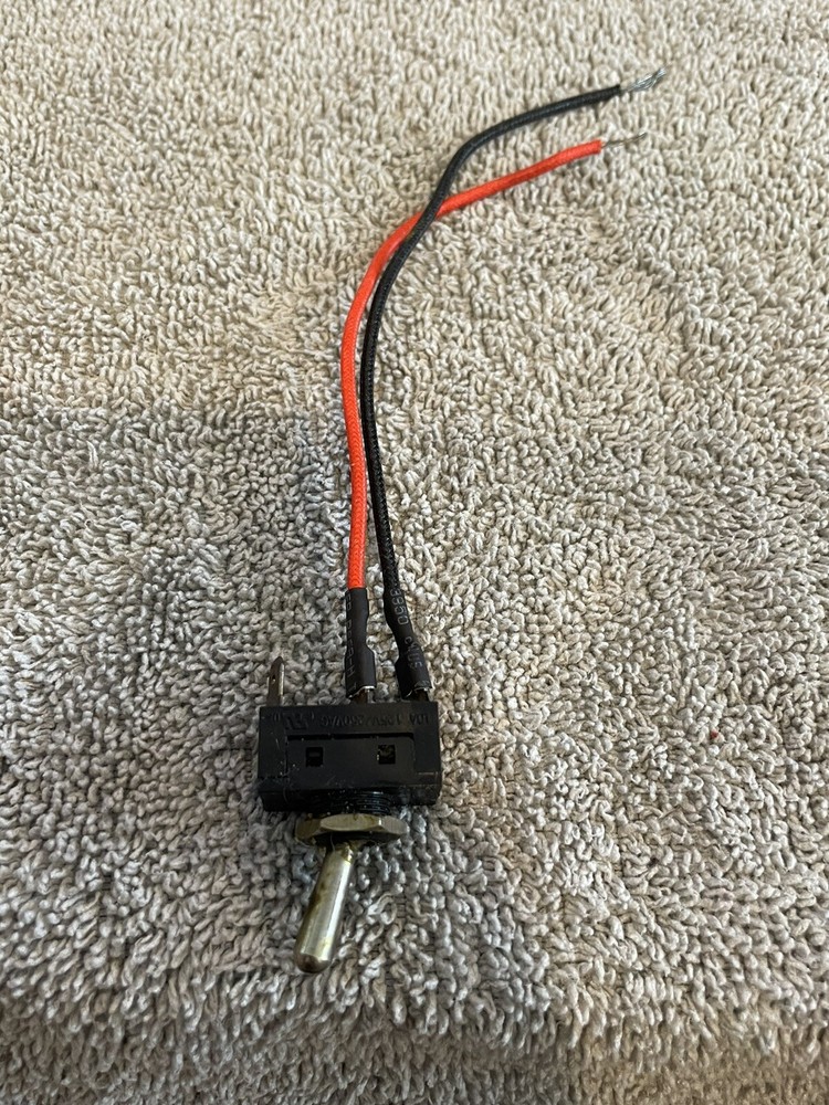 Waring Pro WPM25 On Off Toggle Switch & Wire Original Part Popcorn Maker Popper