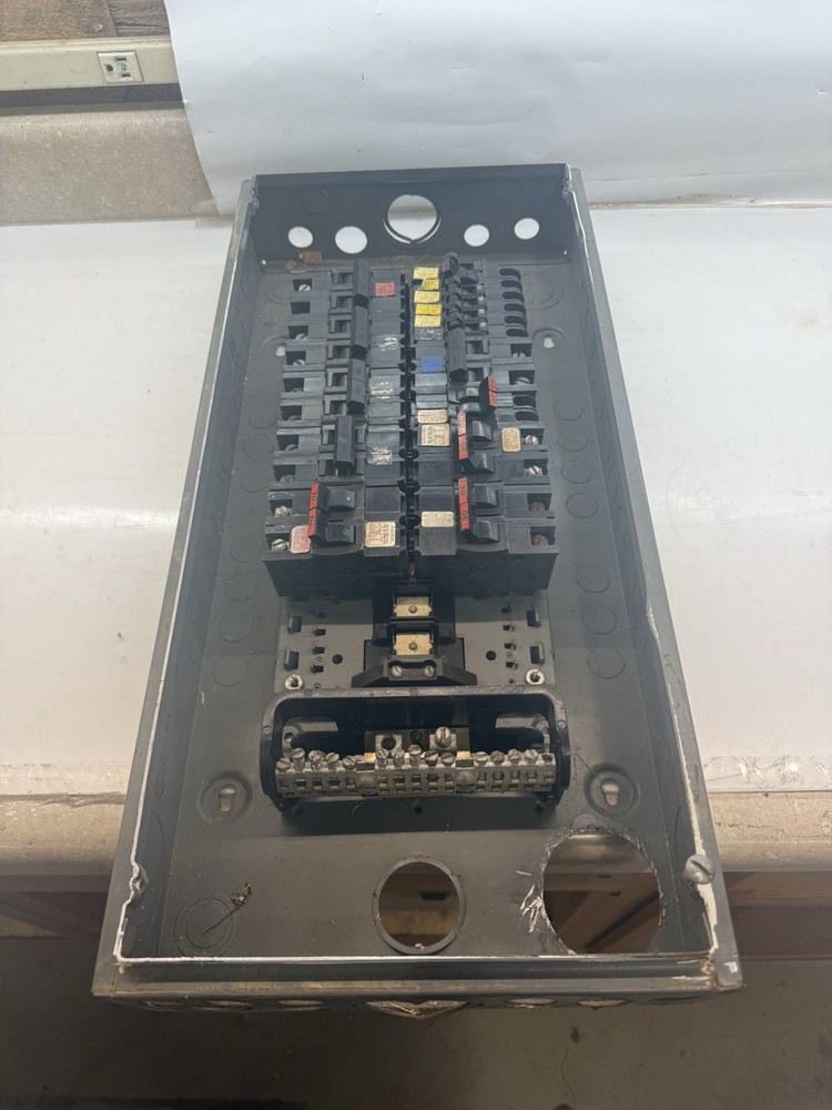 Federal Pacific Panel With Breakers