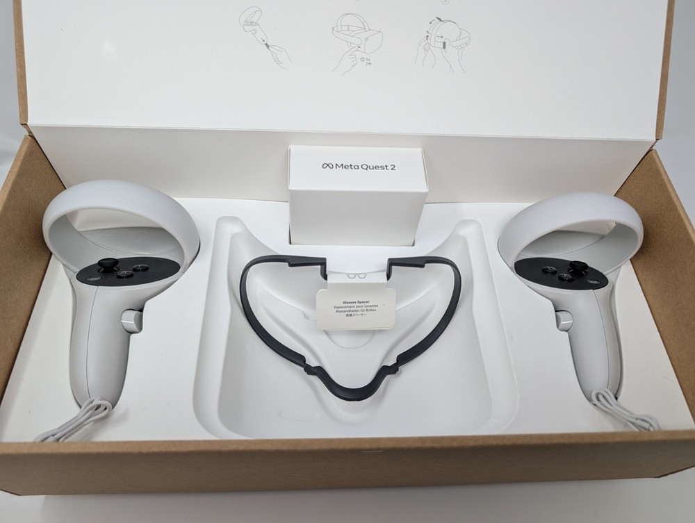 Open Box, Oculus Quest 2 Virtual Reality Headset 128GB, Includes Controllers