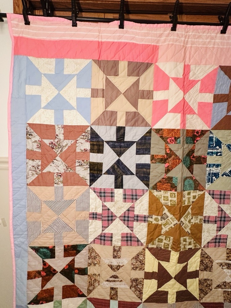 Handmade Patchwork Cotton Quilt