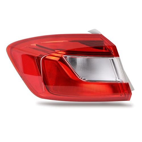Tail Light Outer Compatible With 2016-2019 Chevy Cruze Sedan Outer Driver Left