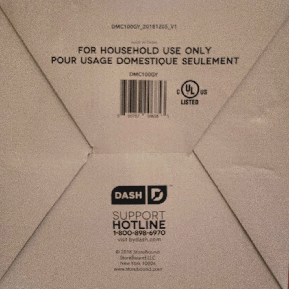 Dash Express Electric Cooker Hot Pot Variable Temperature Control 1.2L 1000W