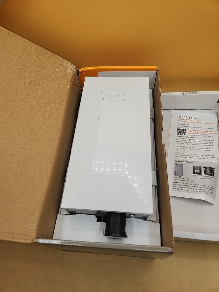 KBC Networks WES3-AX-CA Wireless Ethernet System NEW