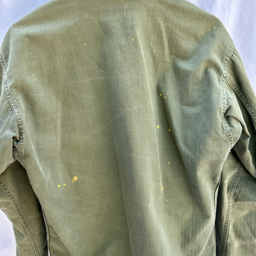 WWII US Army 3rd Pattern HBT Jacket Korean War Named