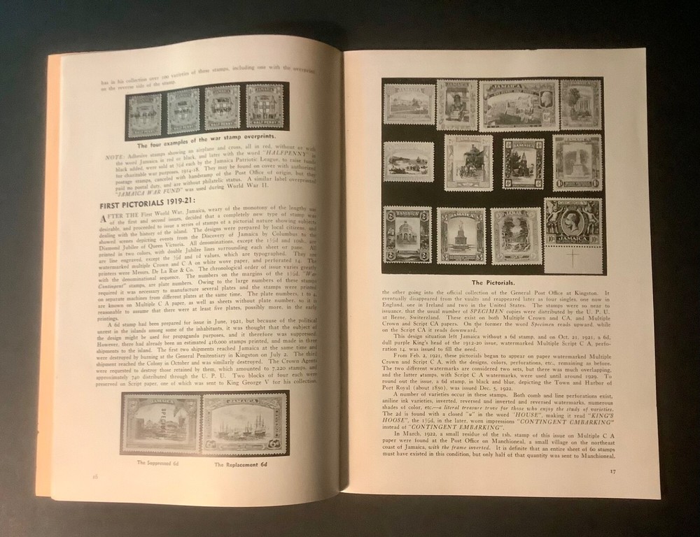 JAMAICA: A REVIEW OF THE NATION’S POSTAL HISTORY AND POSTAGE Alfred Johnson 1964