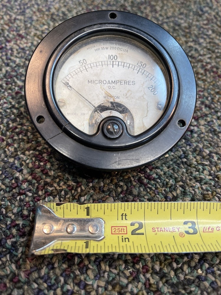 0-200 Microampers Panel Meter