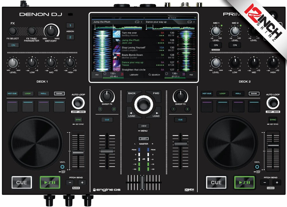 Denon Prime GO Skin - black