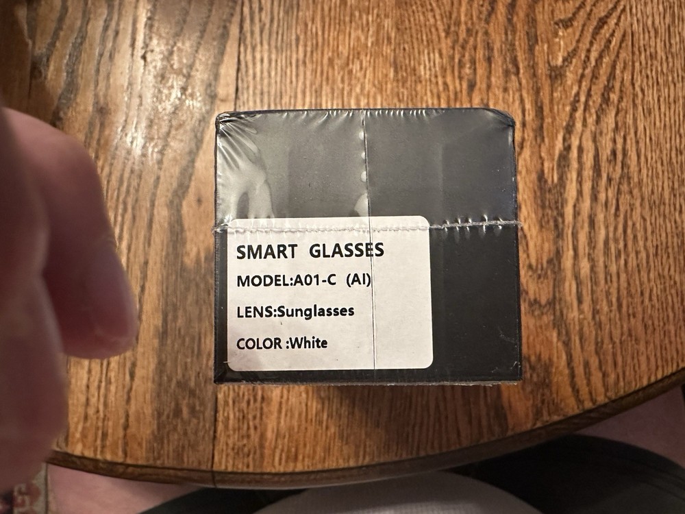 DMES AI Smart Glasses Black, Sealed in Box