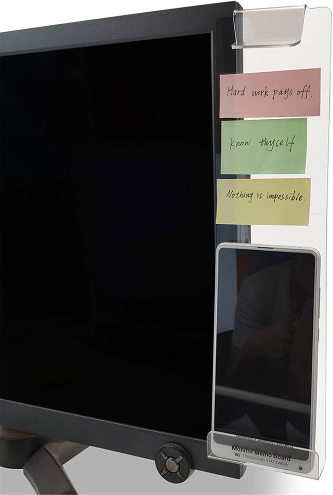 Fashion Multifunction Utility Acrylic Transparent Computer Monitors Side Panel/