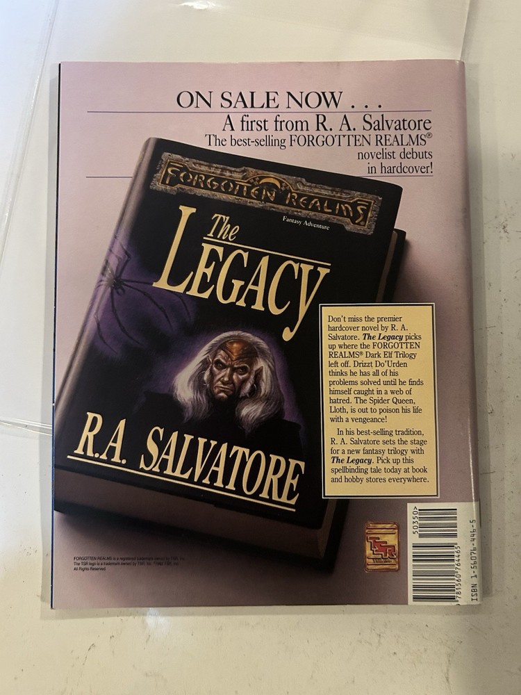 TSR: Dragon Magazine: Issue #187