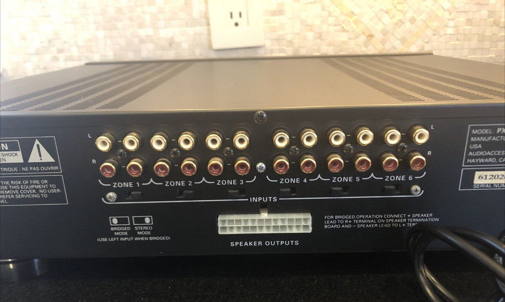 Audioaccess PX-612 Multi Room Amplifier Perfect Working Condition
