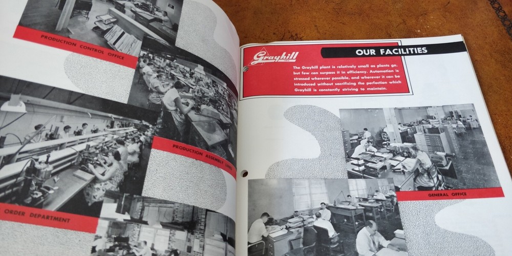 1958 Grayhill Inc ~ Catalog ~ Electronic components