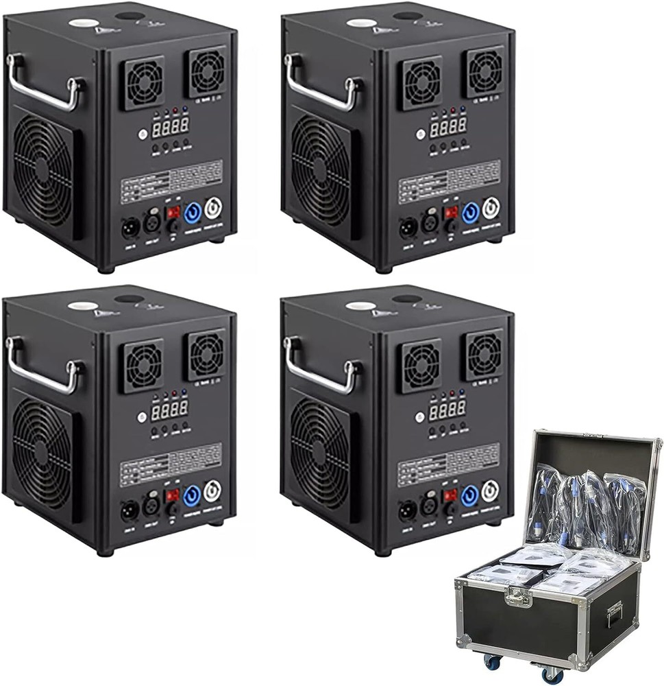 4PCS 700W Cold Spark Machine Wedding DJ Party Stage Effect Firework Machine Case