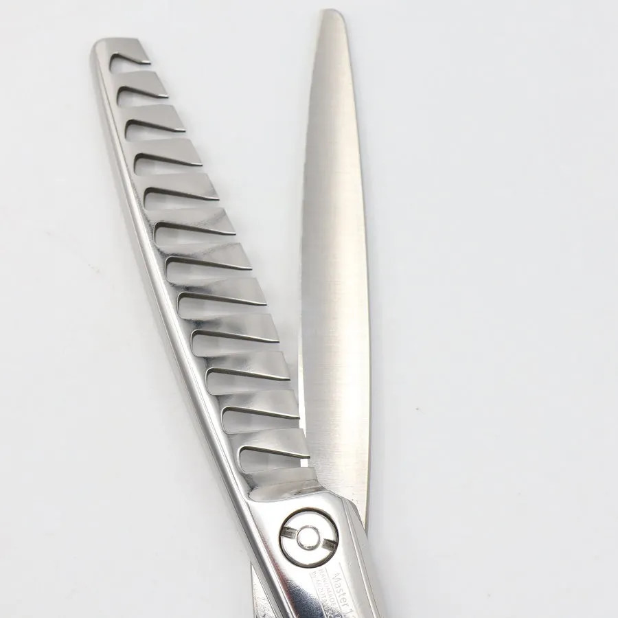 Mizutani Schorem Master 12 Thinning Scissors 5.8 inches Offset Handle 12 teeth
