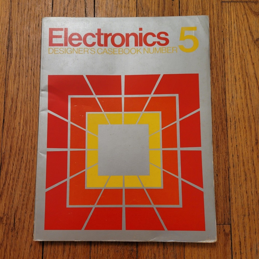 Electronics Designers Casebook Number 5 McGraw Hill 1982 Vintage Technical Book