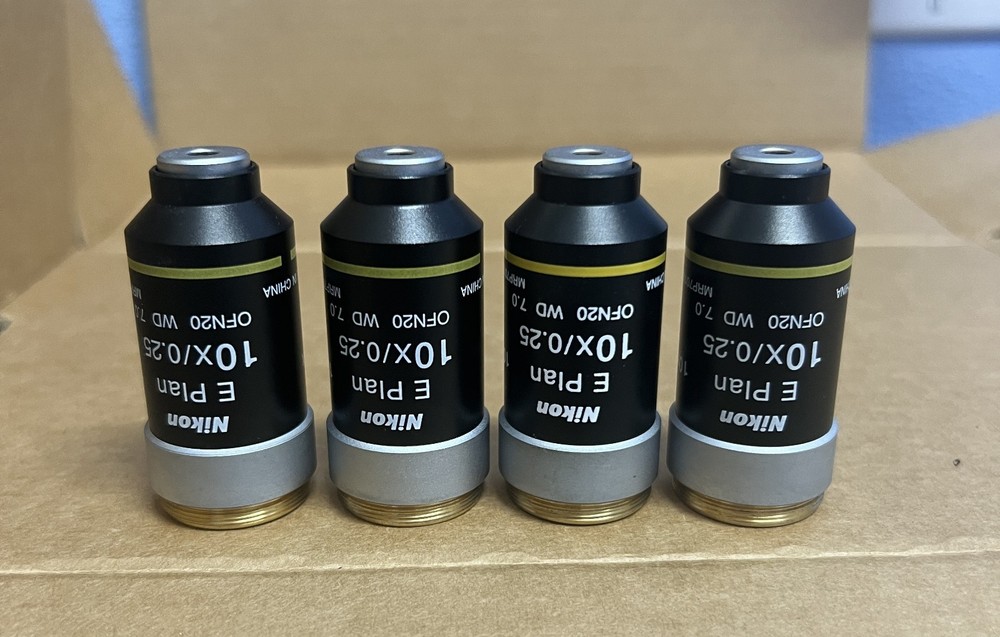 Nikon E Plan 10X/0.25 ♾/ - WD 7.0 Microscope Lens Objective MRP70100