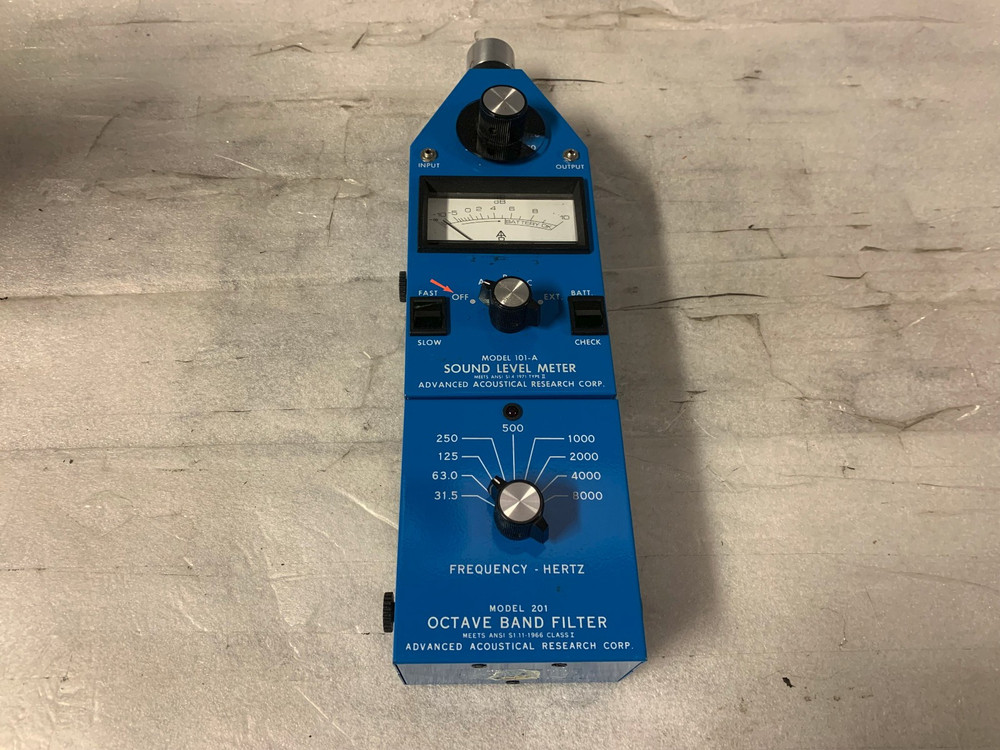 Sound Level Meter 101-A + Octave band filter 201