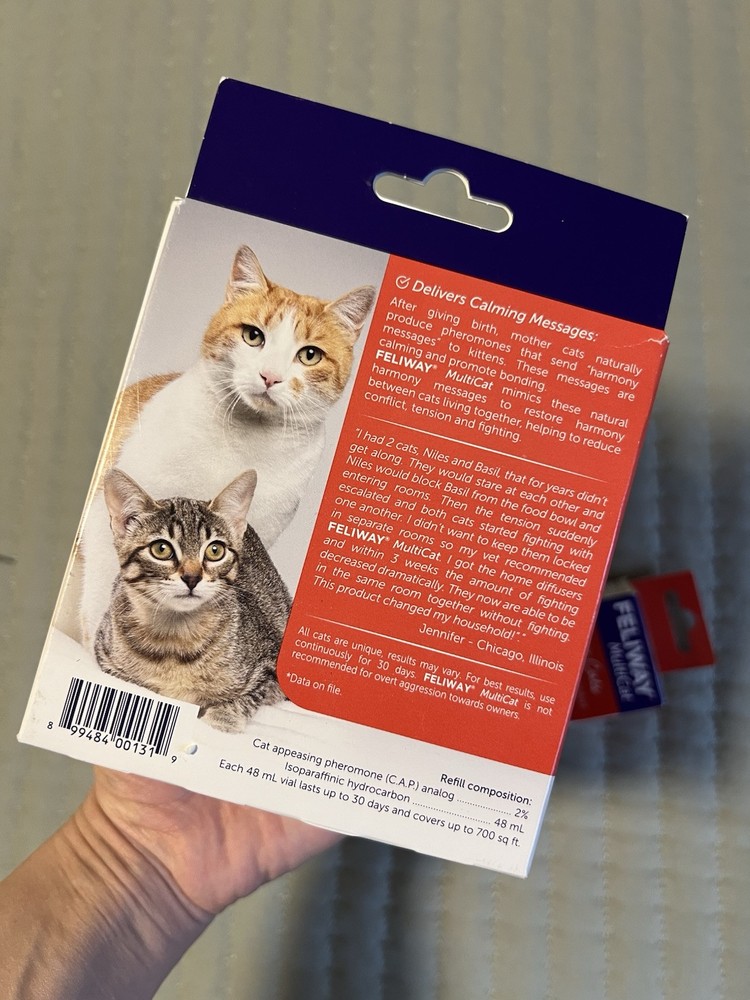 cat calming diffuser with One Pack refill