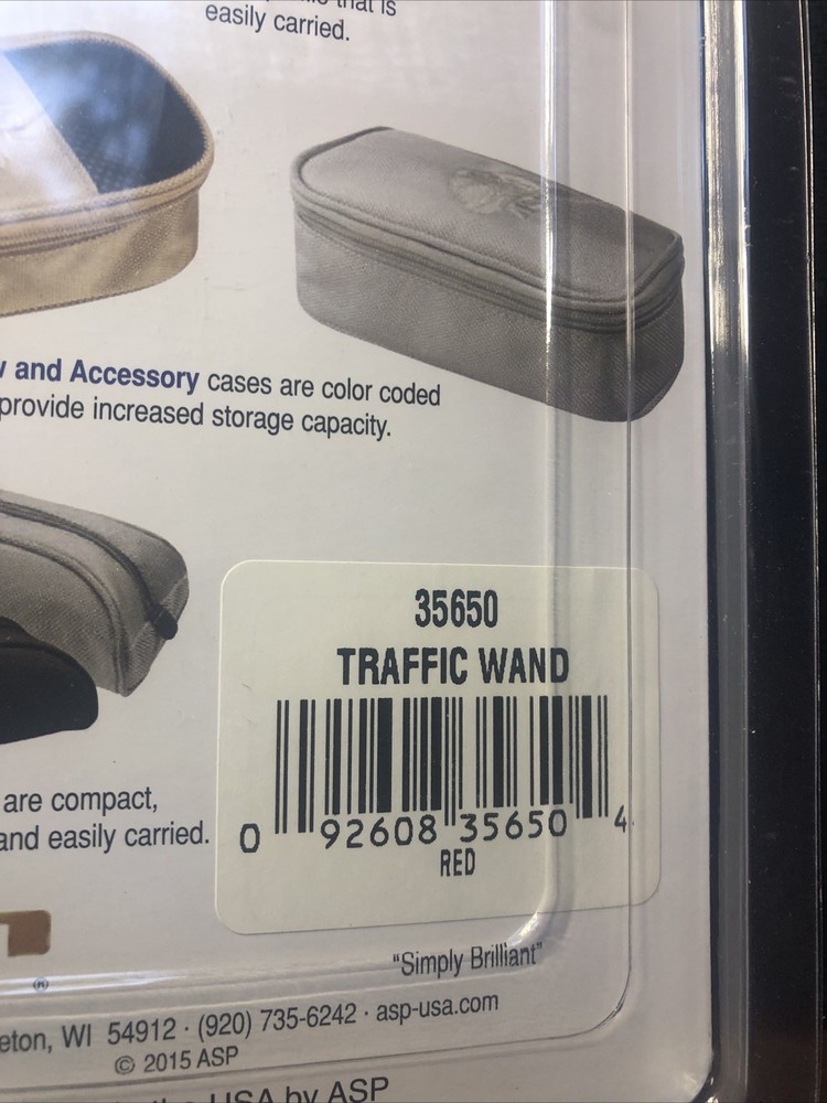 ASP 35650 Traffic Wand, Red