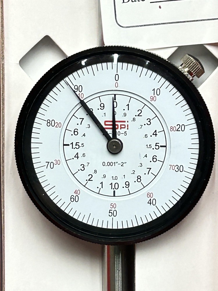 SPI 24-310-5 Dial Indicator 0.001”-2”